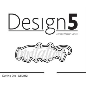 Design5 Dies - Invitation - D5D062