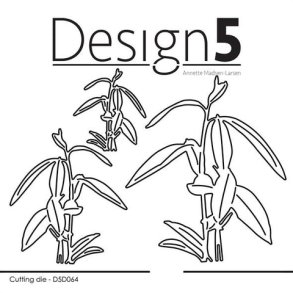 Design5 Dies - Tall Leaves - D5D064