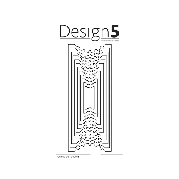 Design5 dies "Ticket" D5D083