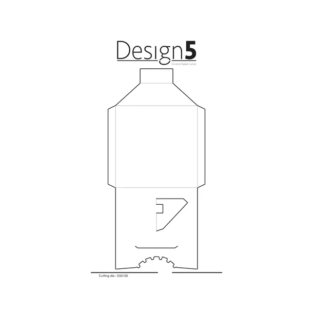 Design5 dies "Stand-up Card" D5D100