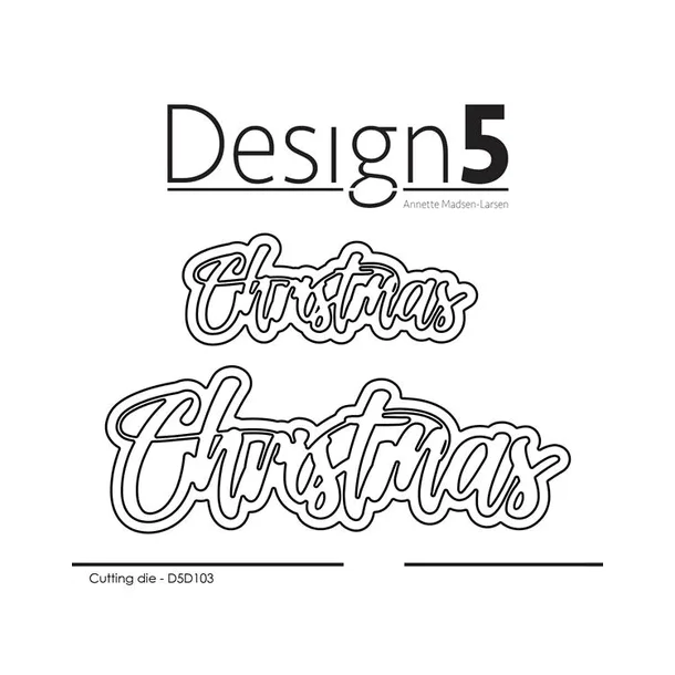 Design5 dies "Christmas" D5D103