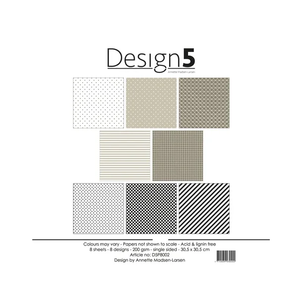 Design5 Paperpad 30,5x30,5 - Cosmic Latte - DSP8002