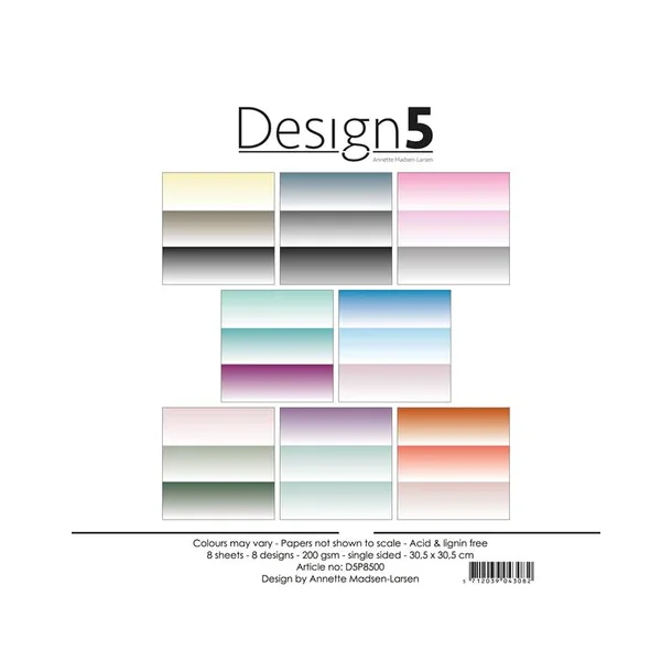 Design5 Paperpad 30,5x30,5 - "Tassel" D5P8500