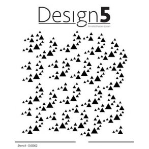 Design5 Stencil - Triangles -  D5S002