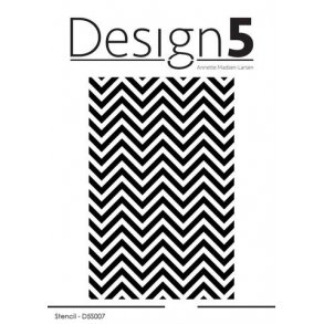Design5 Stencil - Zig Zag -  D5S007