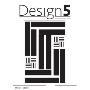Design5 Stencil - Boxes-  D5S014