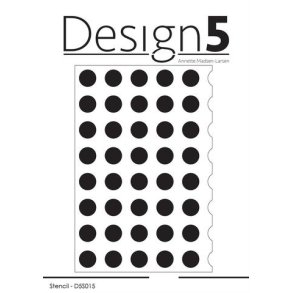  Design5 Stencil - Circles -  D5S015