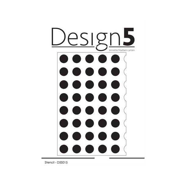  Design5 Stencil - Circles -  D5S015
