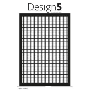 Design5 Stencil - Small Rectangles  -  D5S021