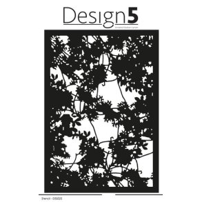 Design5 Stencil - Treetops  -  D5S023