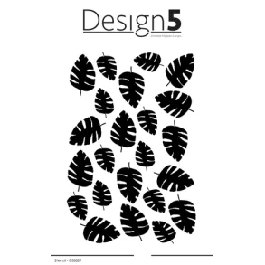 Design5 Stencil - Leaves  -  D5S029
