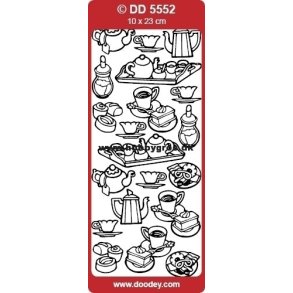 Stickers DD5552 guld