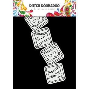 Dutch Doobadoo Card Art A5 - Baby Blocks  - 470.784.047