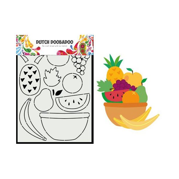 Dutch Doobadoo Card Art Fruit basket 470.784.137 A5