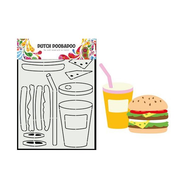 Dutch Doobadoo Card Art Hamburger 470.784.141 A5