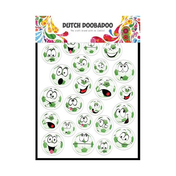 Dutch Doobadoo Paper Art - Football A4 - 474.007.016