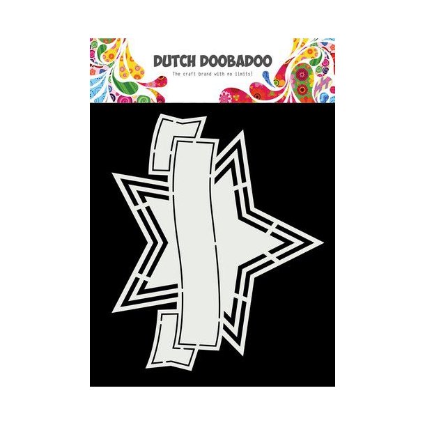 Dutch Doobadoo Shape Art -Star banner -  - 470.784.041