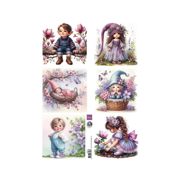 Marianne Design Sheets A4 "Magical Garden by Fairybells" FB2511