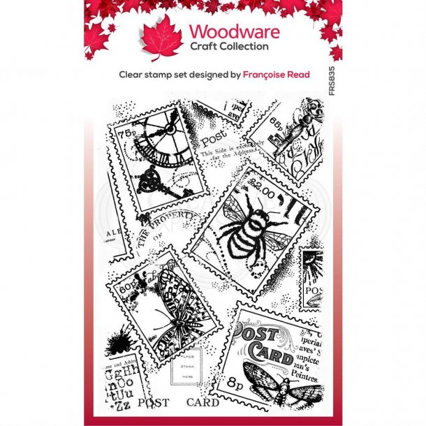 Woodware Clearstamp - FRS835 - Postage Stamp