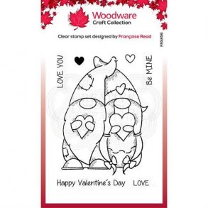 Woodware Clearstamp - FRS846 - Valentine Gnome