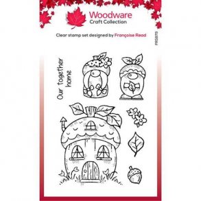 Woodware Clearstamp - FRS879 - Acorn Gnome 