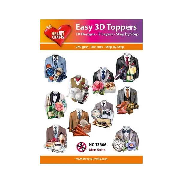  Easy 3D Toppers HC13666