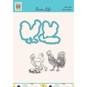 Nellie's - Dies & Clearstamp 