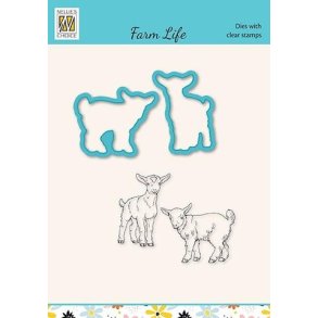 Nellie's - Dies & Clearstamp 