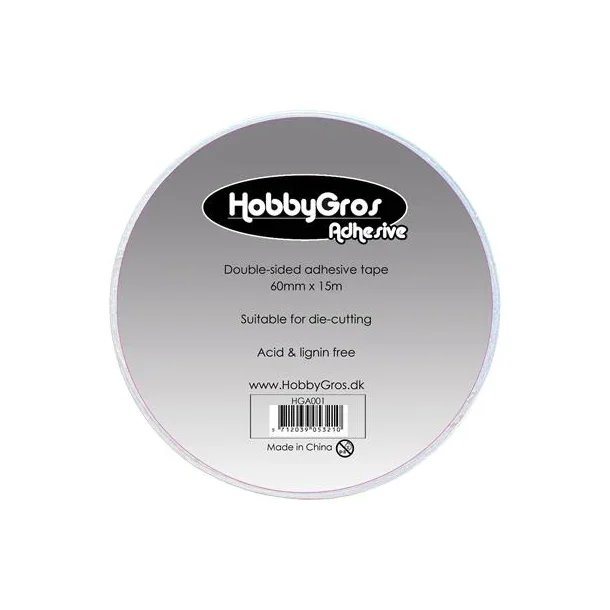 HobbyGros Adhesive "Doublesided Tape - 60mmx15m" HGA001