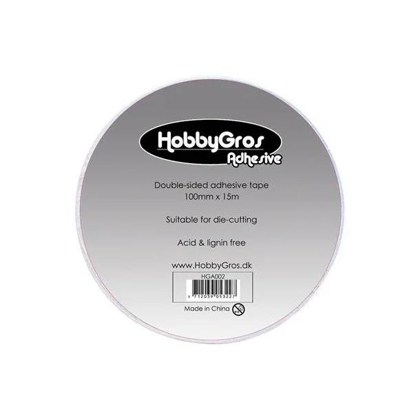 HobbyGros Adhesive "Doublesided Tape - 100mmx15m" HGA002