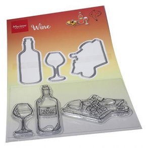 Marianne Design Stempel + Dies - HT1665 - Hetty' s Wine