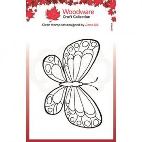 Woodware Clearstamp - JGM013 - Mini Wings - Marbled White