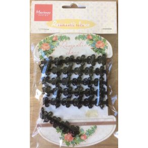 Marianne Design B�nd - JU0947 - Romantic Lace - Black