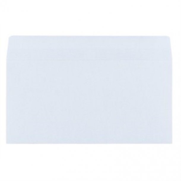 Kuverter 11 X 22 cm (M65) Hvid - Passer til slimkort