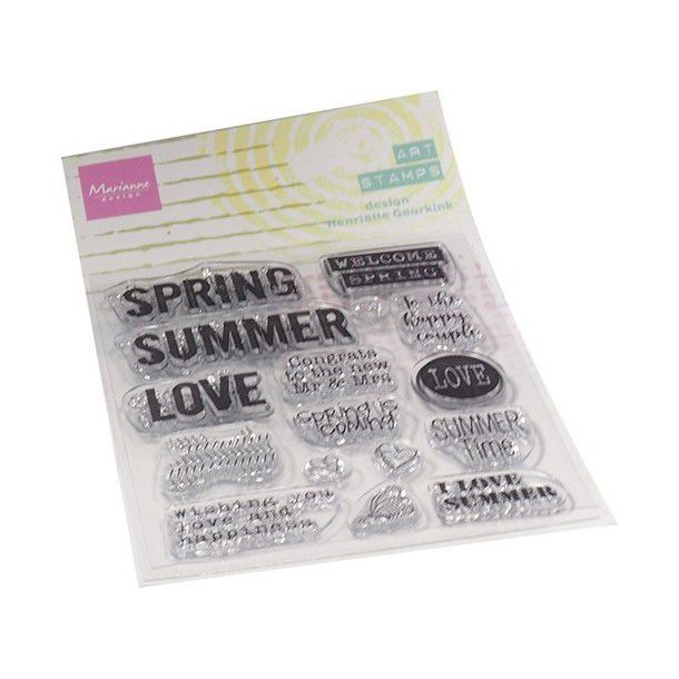 Marianne D Clear Stamps Art stamps - Summertime (ENG) MM1639 95x160mm