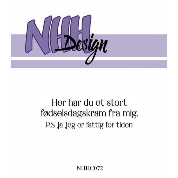 NHH Design Stempel - NHHC072