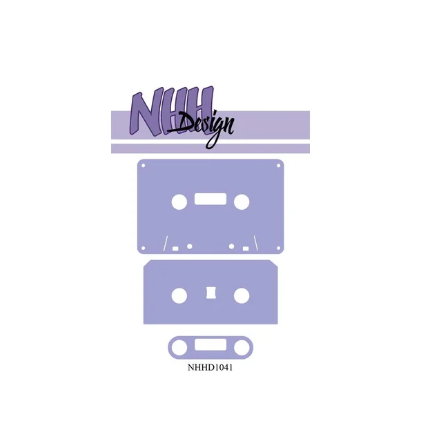 NHH Design Dies "Casette Tape" NHHD1041