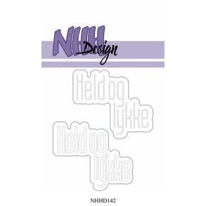 NHH Design Dies - NHHD142 - Danske tekster 