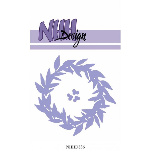 NHH Design Dies - NHHD836 - Misteltoe Wreath