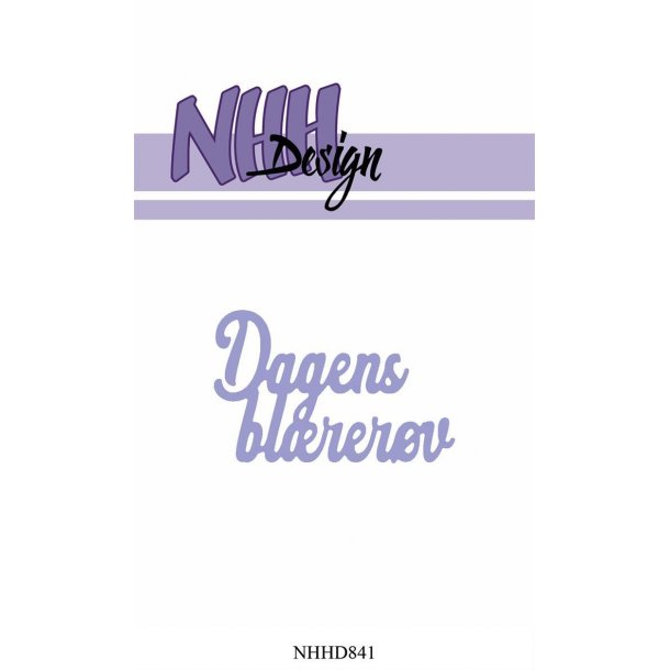 NHH Design Dies - NHHD841 - Dagens blrerv
