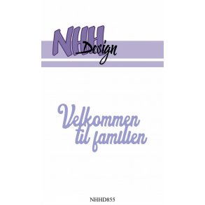 NHH Design Dies - NHHD855 - Velkommen til familien