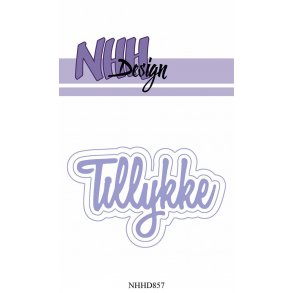 NHH Design Dies - NHHD857 - Tillykke