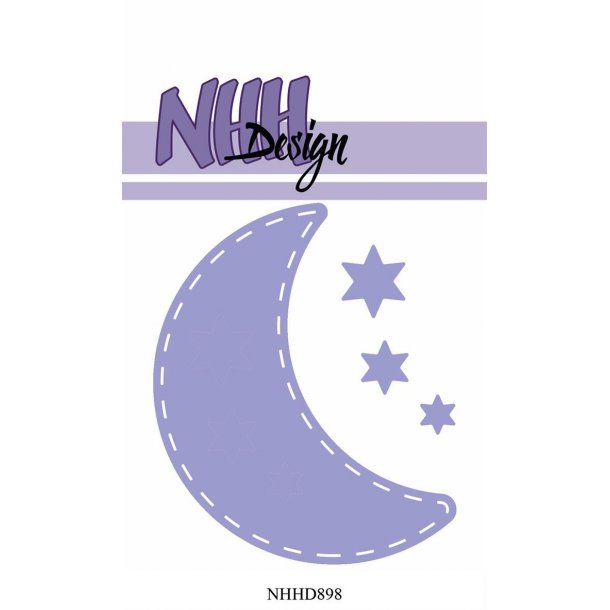 NHH Design Dies - NHHD898 - Moon &amp; Stars