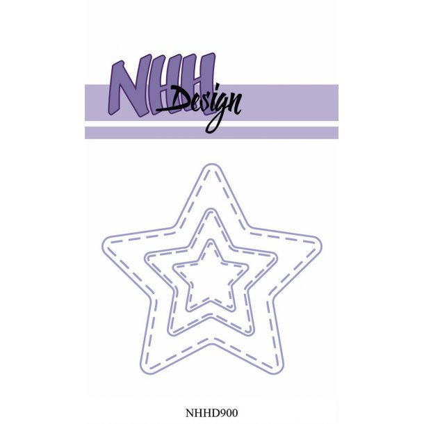 NHH Design Dies - NHHD900 - Stitched Stars