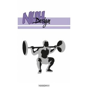 NHH Design Dies - NHHD935 - Weightlifter