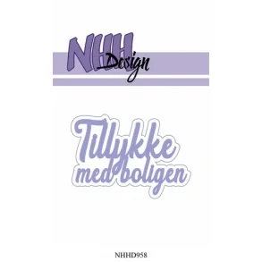 NHH Design Dies - NHHD958 - Tillykke med boligen 
