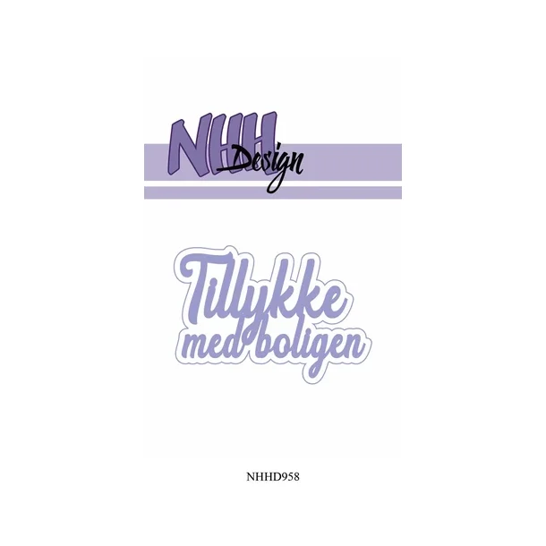 NHH Design Dies - NHHD958 - Tillykke med boligen 