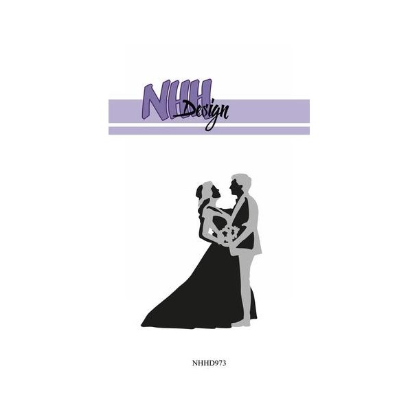 NHH Design Dies - NHHD974 - Wedding Couple #2