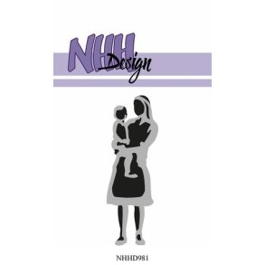 NHH Design Dies - NHHD981 - Layered Dies - Woman with child