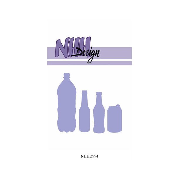 NHH Design Dies - NHHD994 - Mini Bottles &amp; Can